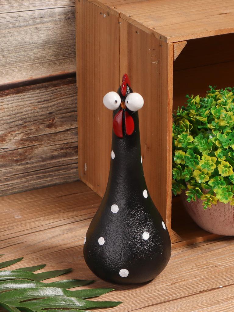 Big-eyed rooster sculpture ornament, decorative ornament for home life, suitable for decorating bedrooms, living rooms, studies