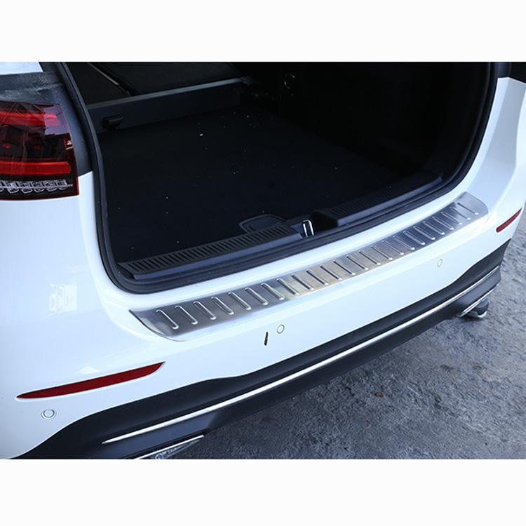 Car Accessories Exterior Rear Bumper Protector Trunk Guard Sill Plate Scuff Trim for Mercedes Benz B Class W247 +