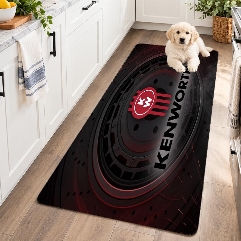 Flannel Kitchen Mat Kenworth Soft Area Rug Non Slip Floor Carpet Home Decoration