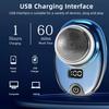 Portable Electric Shaver USB Rechargeable Mini Shave Electric Razor Pocket Shaver Waterproof Shaver Smart LED Display
