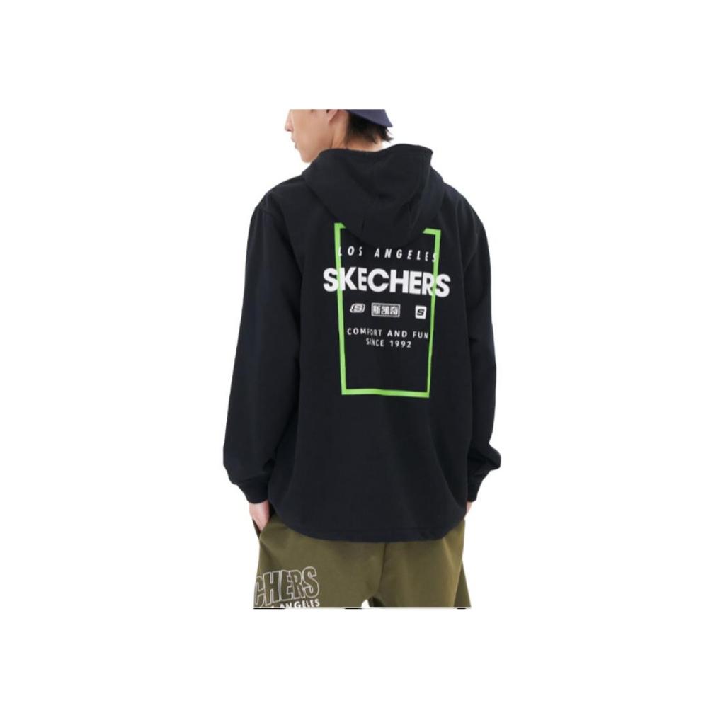 Skechers Comfortable Printed Pullover College Style Long Sleeve Sweatshirt Unisex Sweatshirt L121U132-0018