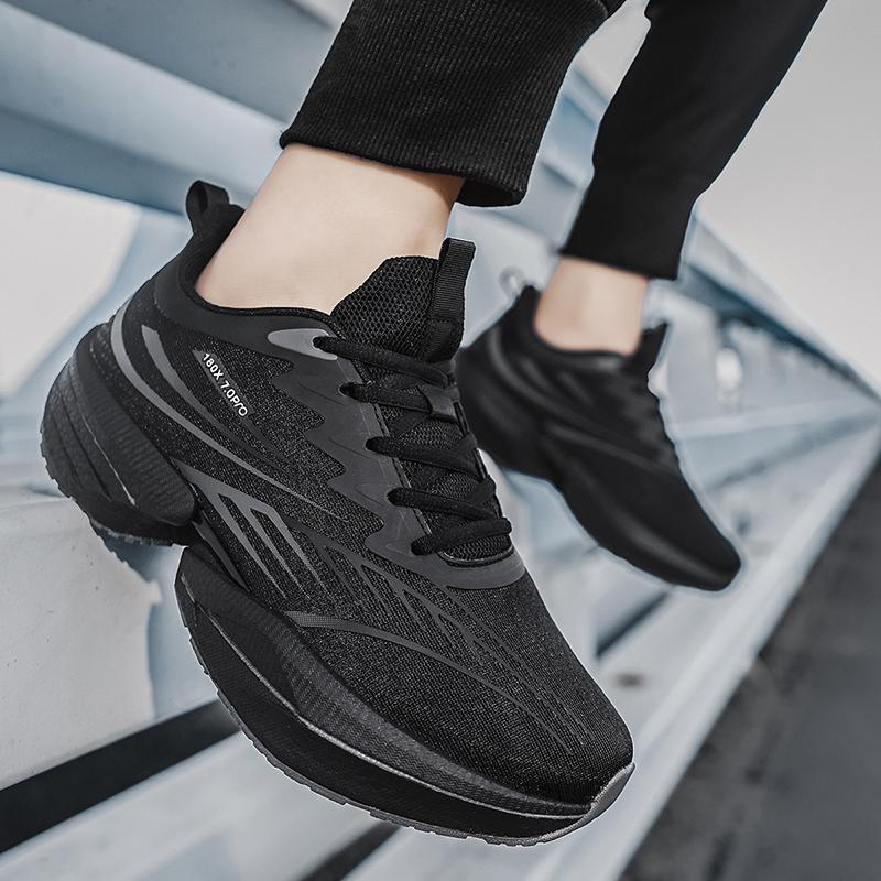 Heiß verkaufte Outdoor-Sportschuhe mit Dämpfung für Herren und Damen, Marathon-Laufschuhe, leicht, mit Rebound, rutschfest, Walking-Schuhe