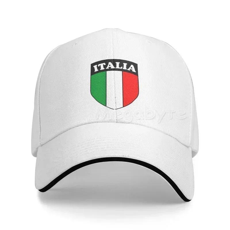 Itálie Itálie Italská vlajka Sendvičová čepice Unisex Nastavitelná Baseballová čepice Klasické Omyvatelné Kovbojské klobouky Klobouk proti slunci Venkovní kšiltovky