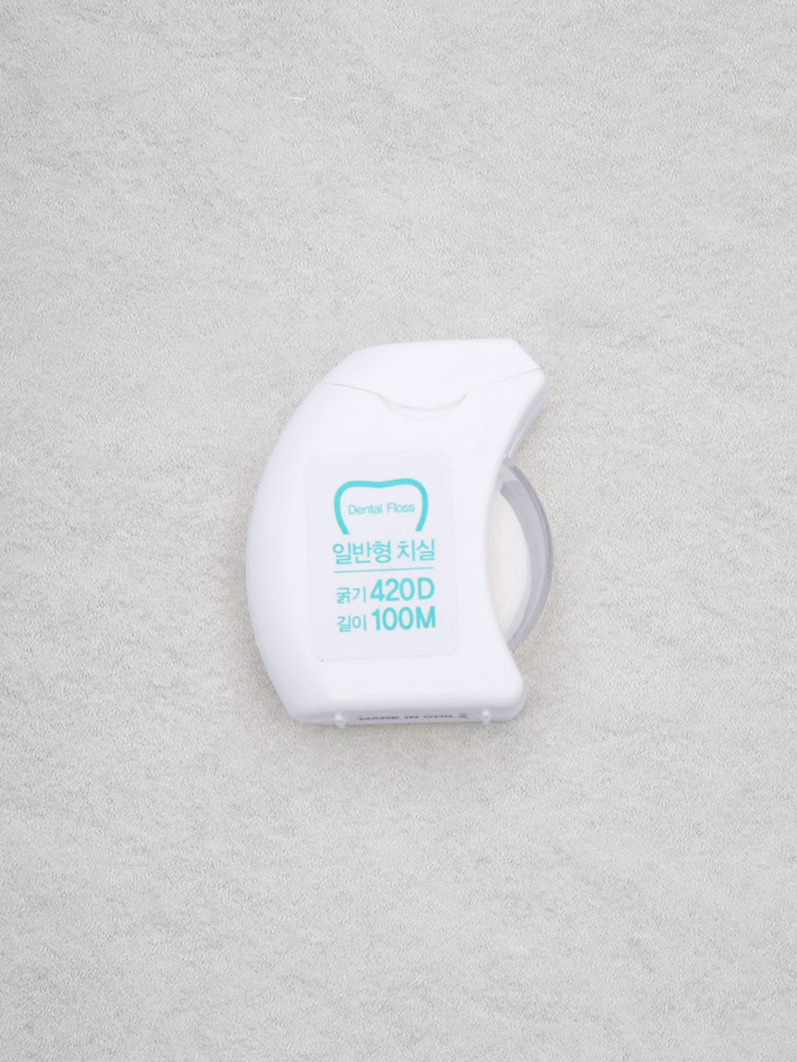 Mint Waxed Dental Floss 100m for Oral Hygiene 1ea