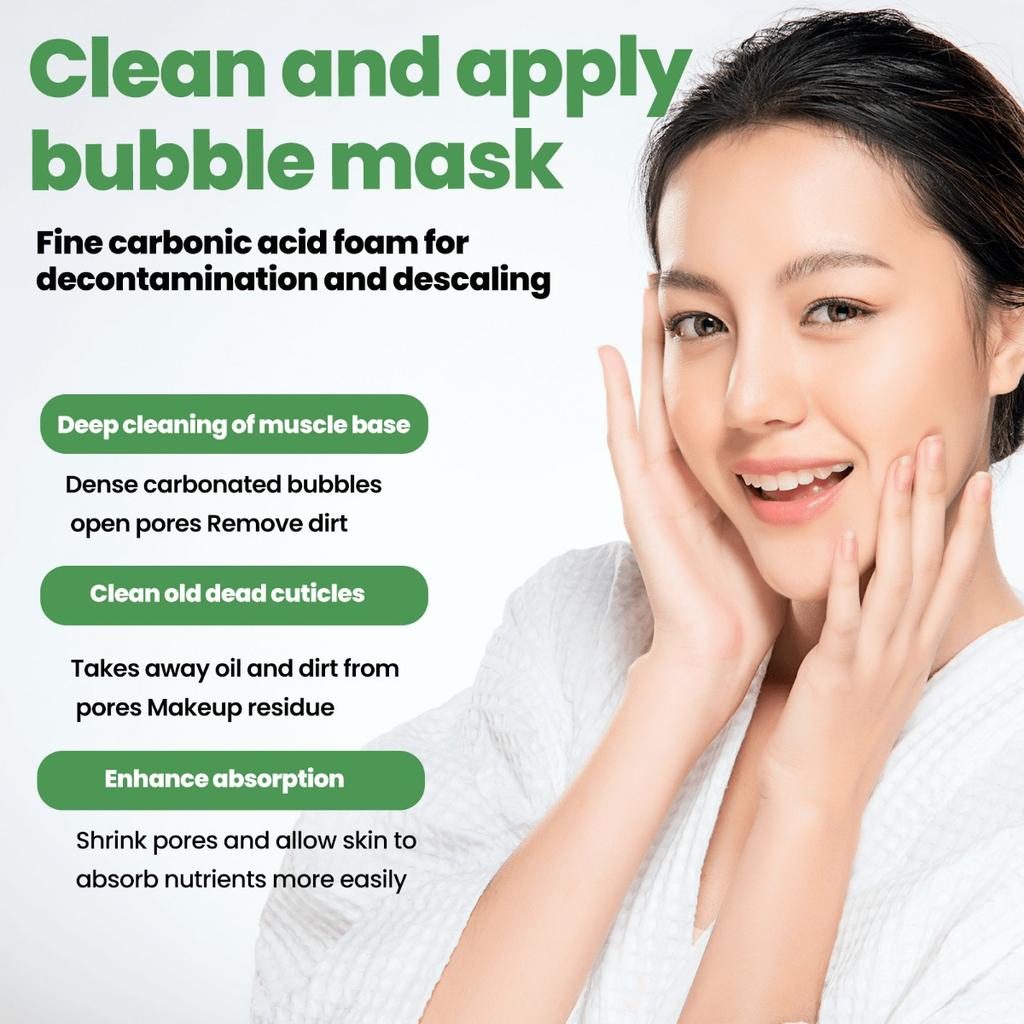Moisturizing Oxygen Bubble Mask for Blackhead and Acne Removal