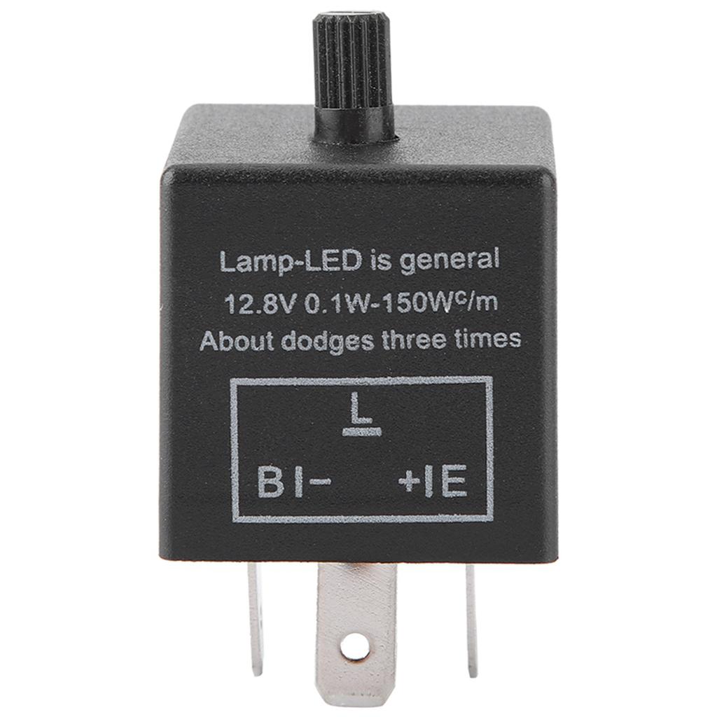 Electronic LED Adjustable Flasher Relay For Turn Signal Light Blinker CF14 JL 02 To CF 14K