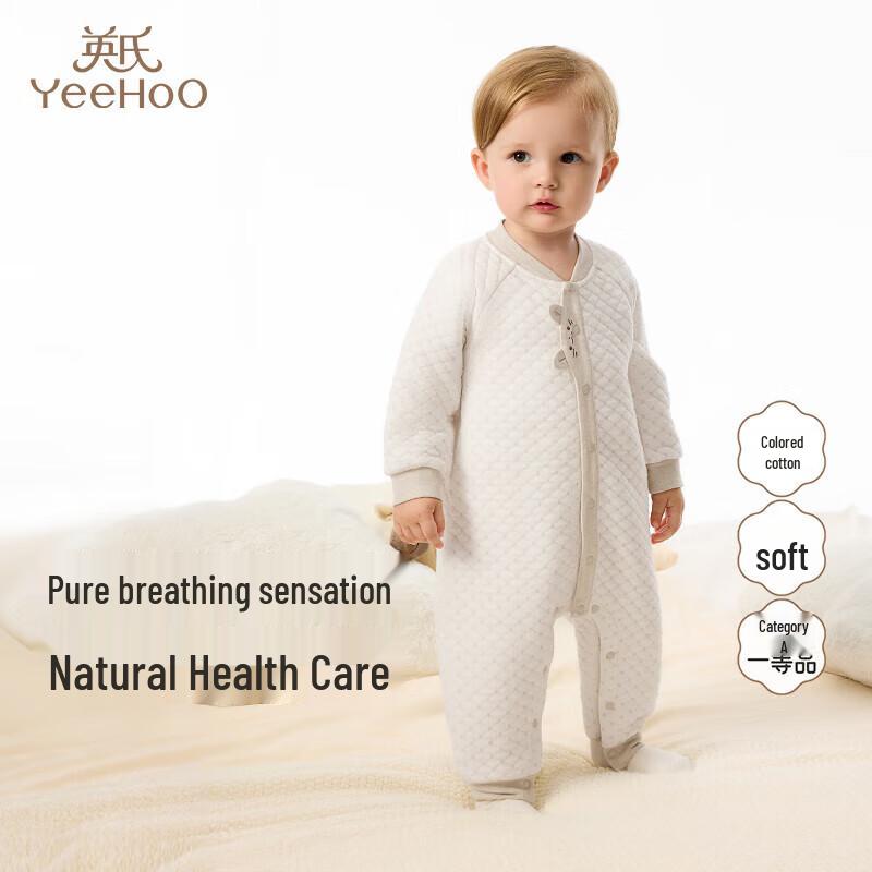 YEEHOO Newborn Pure Cotton Jumpsuit