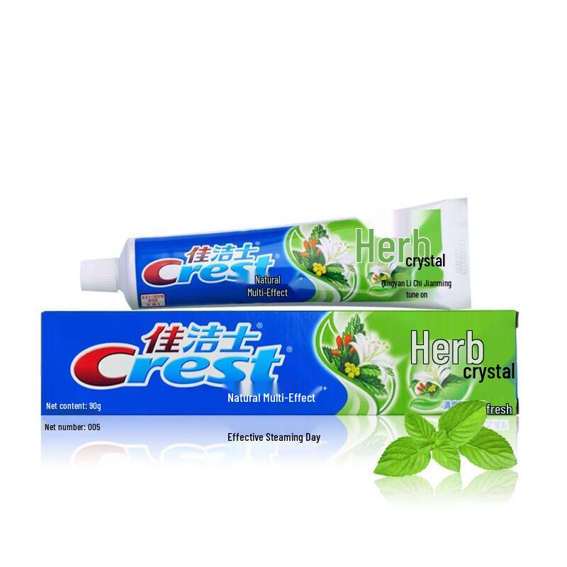 

Crest Herbal Crystal Toothpaste