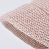 2Pcs/Set Women Winter Hat Scarf Set Solid Color Elastic Thickened Ear Protection Knitting Hat