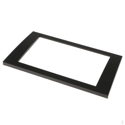 Car Stereo Radio 2 DIN Black Facia Fascia Adaptor Panel For A4 B6