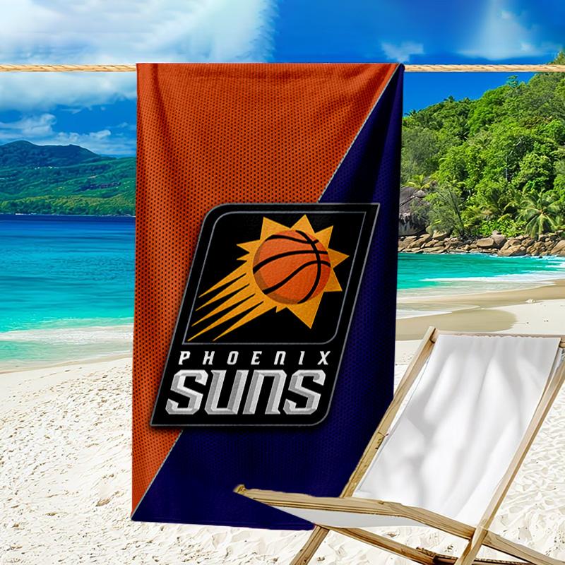 Phoenix Basketball Team Quick-Dry Microfiber Beach Towel Super Soft & Absorbent for Bath, Beach, Travel Bath Time Accessory, Fan Gifts