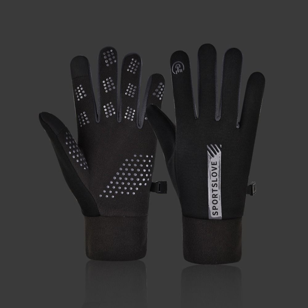 Gloves Bow Mitten Windproof Cycling Gloves Full Finger Gloves Anti-skid Mittens Protective Mittens