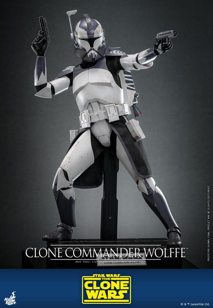 Television Masterpiece Star The Clone Wars Commander Wolfe Scale Figure Wars 1/6