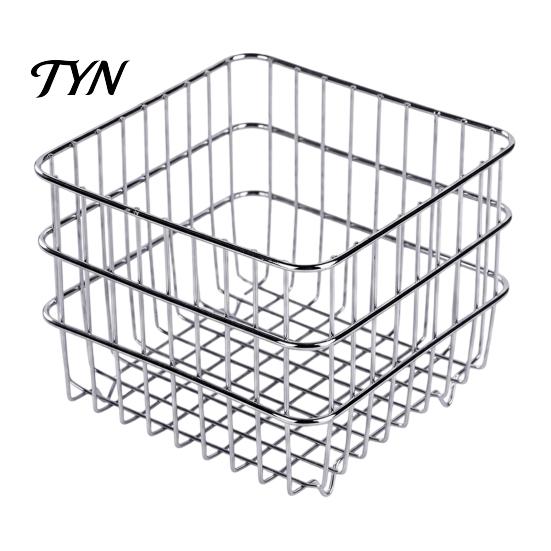 Durable Desktop Sundries Organizer Pen Holder/Storage Basket, Hollow Grid Iron Storage Tube, Modern Container Pencil for Stationery And Makeup Brushes