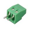 20PCS 2.54mm Pitch 2 Pin Terminal Block Green Terminal Connector  Electrical Connections
