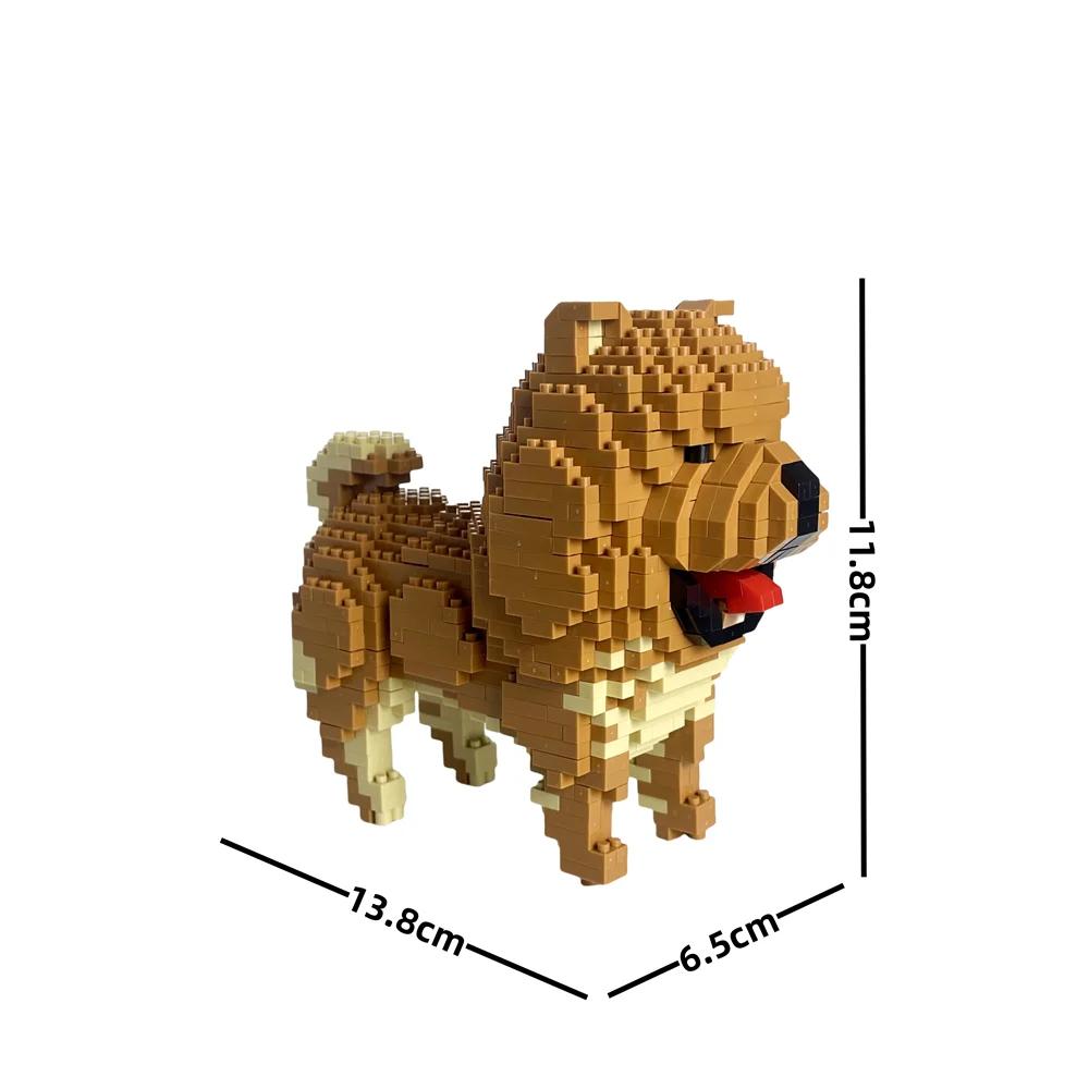 Knew Gebaut Hund Mikro Mini Bausteine Spielzeug: Entzückender Dobermann Pinscher Ideales Geschenk für Tierliebhaber Feiern Sie die Hundegesellschaft