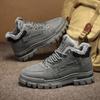 Men's Shoes for Autumn and Winter 2025 Warm and Plush Thick Soled Shoes for Men's Sports and Leisure