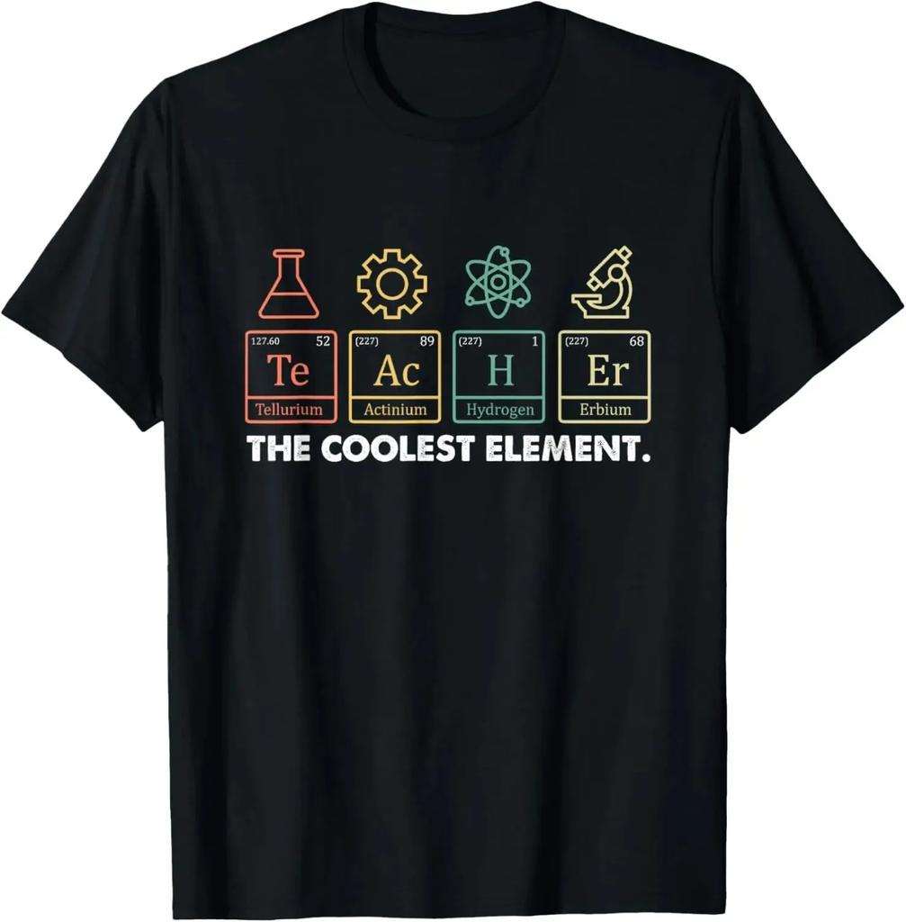 Funny Gift Science Teacher TShirt Chemistry Biology Physics Teacher Student Tee Unisexs Custom Print Streetwear Harajuku Tshirt