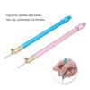 2pcs Stainless Steel French Tambour Needle Blue And Pink Sewing Tool  DIY Sewing