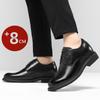 Scarpe Eleganti da Uomo in Pelle di Mucca per Aumento Altezza Invisibile 3cm 6cm 8cm Scarpe Elevator Business Matrimonio Ufficio Pendolarismo Oxford Formali