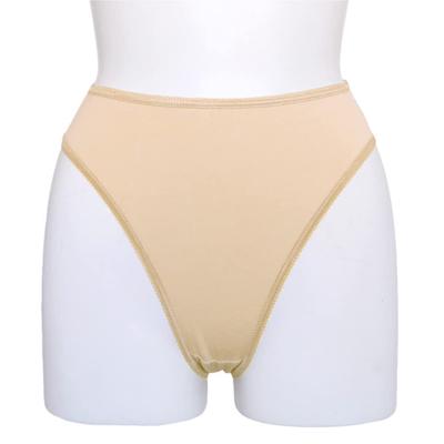 Sayori Beige Cotton Made In for Rhythmic Figure and Leotards Shorts, Japan, Ballet, High-Leg, Gymnastics, Skating, (JL (Junior))