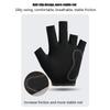 Professional Billiards Gloves Adjustable Elastic Fingerless Pool Mittens Comfortable Wear-Resistant Billiard Accessories Gloves