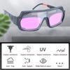 Welding Glasses Welding Goggle Protective Mask Helmet,Welder Glasses Solar Automatic Dimming Professional Eye Protection PC Glasses