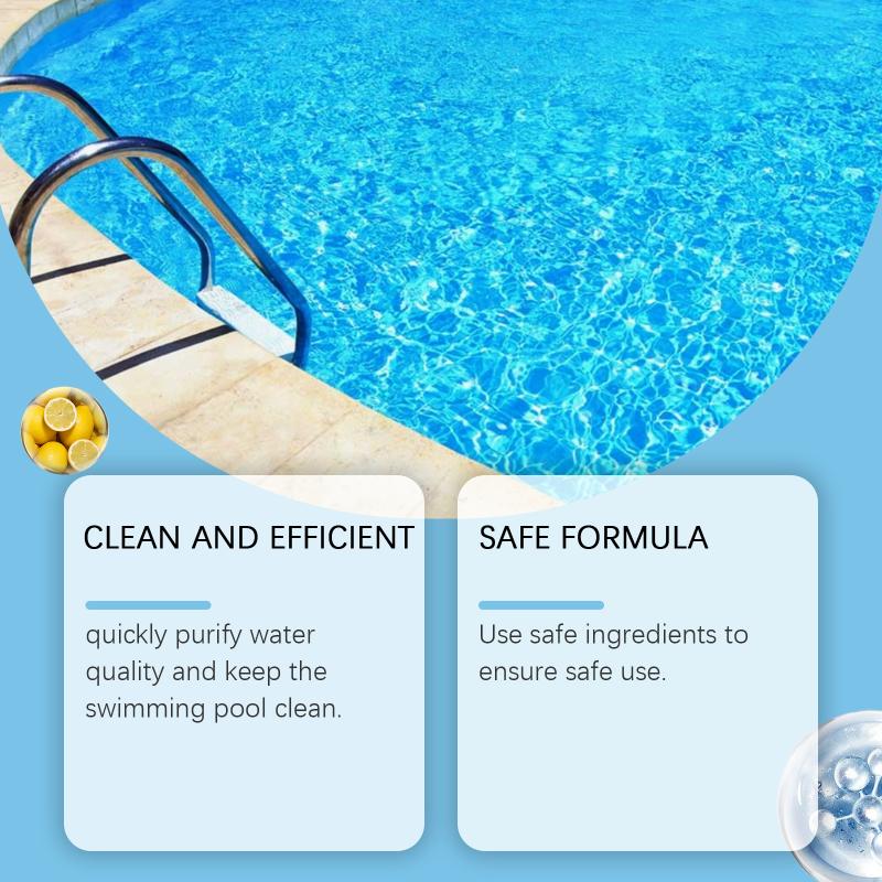 Swimming Pool Care Tablets Advanced Stain Remover and Odor Control for Safe and Hygienic Water