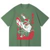 230 Gsm 100% Cotton Chainsaw Man V28 Denji Print Unisex Heavy Cotton T Shirt