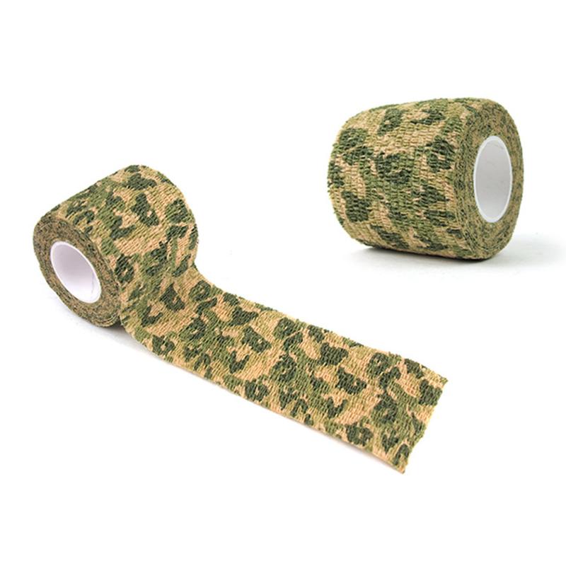 Outdoor Tarnband Dehnbar Wiederverwendbar Vlies Selbstklebend Radsport Sportbandage