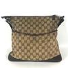 GUCCI 145857 GG Crossbody Messenger Bag Shoulder Bag Beige/SilverHardware