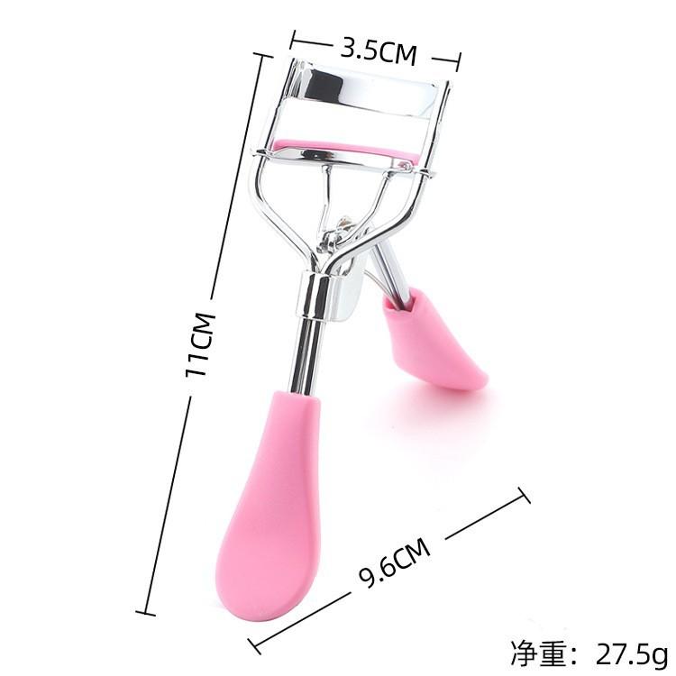 

Sunflower Eyelash Curler Plastic Handle Wide Angle False Lash Clip Portable Makeup Beauty Tool For All Lash Types Professional Cosmetic розовый