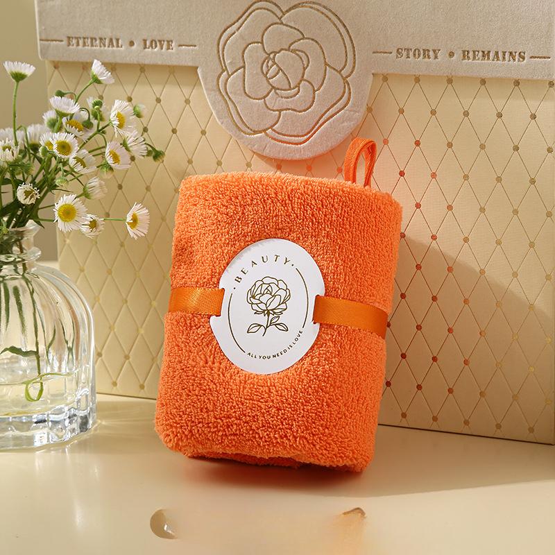 Hand Towel Can Be Hung with Hand Towel Coral Velvet Absorbent Wedding Return