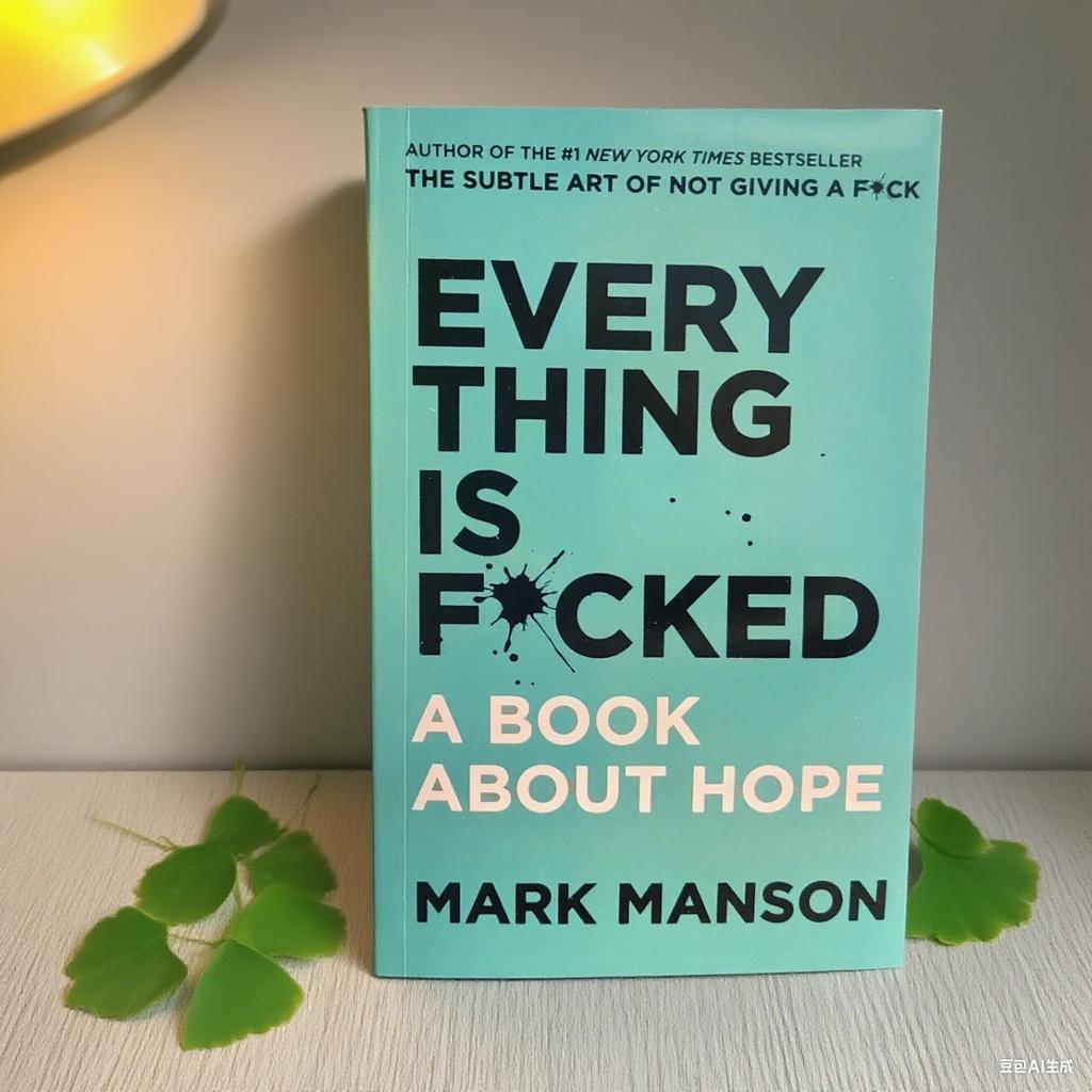 The Subtle Art of Not Giving A F*ck / Every Thing Is F*cked By Mark Manson Self Management Stress Relief Book