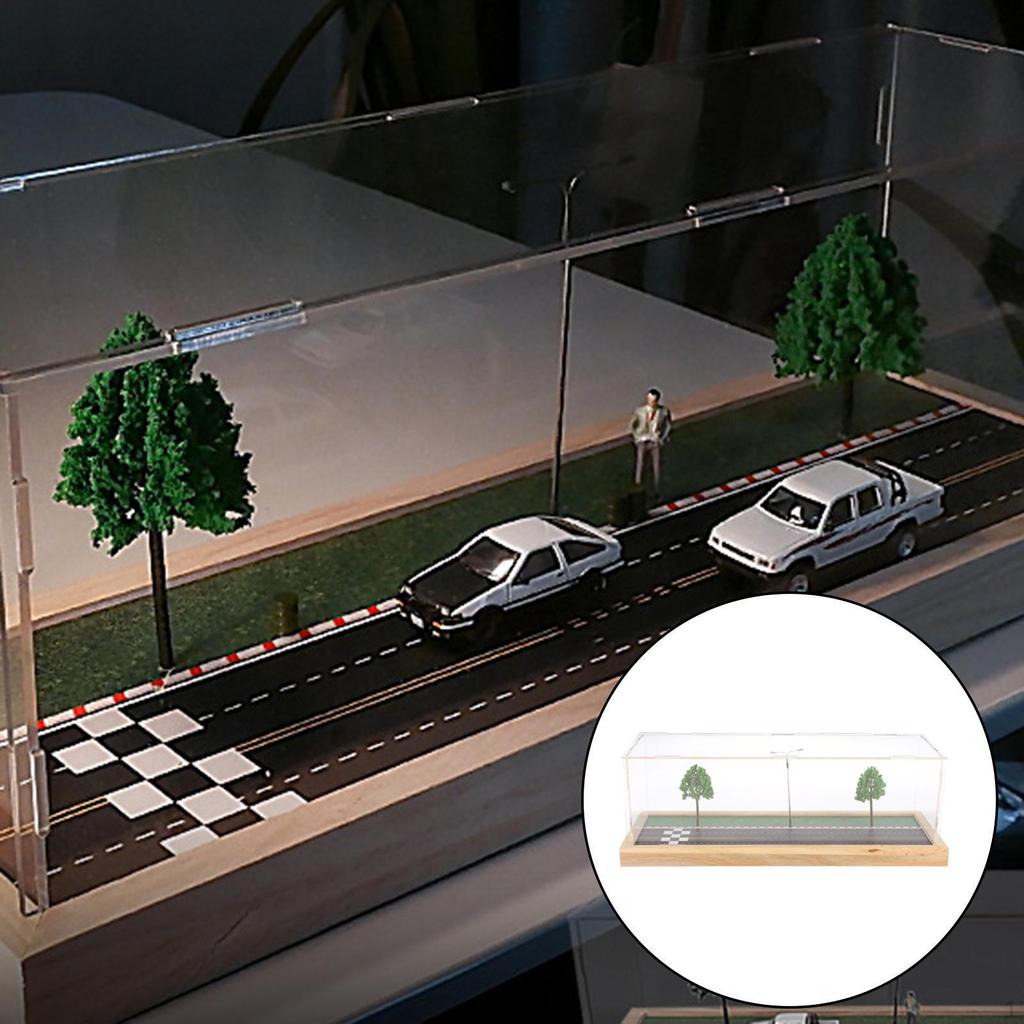 Acrylic Display Case /64 Diecast Cars Protective Box
