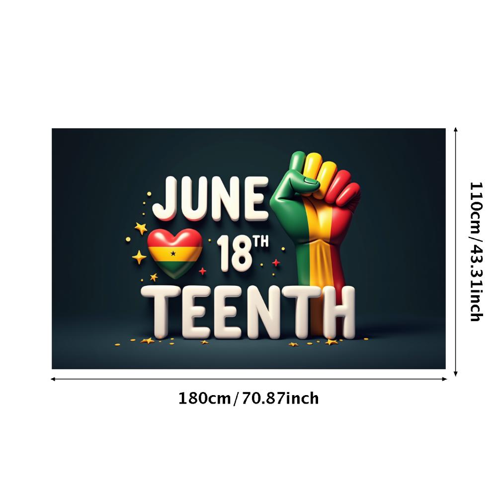 Flag Pattern Holiday Banner Event Banner Celebration Banner for Outdoor Gathering Holiday Event Educational Purpose