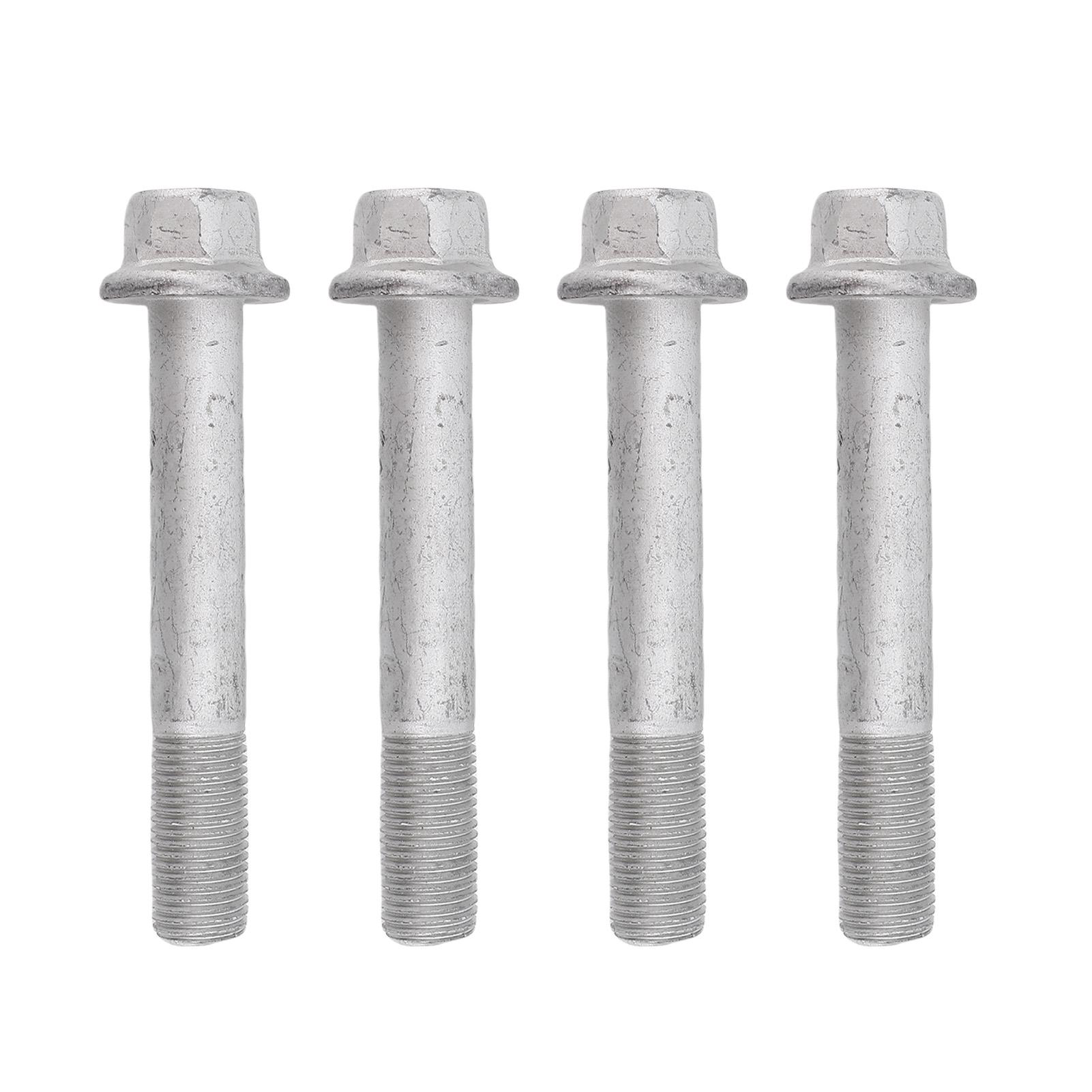 Igeteck Unisex 4Pcs Rear Suspension Lower Control Arm Bolt 55447 2G000 Replacement For Optima Sorento Sportage Ceed Magentis