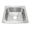 Bar Sink Brushed Process Rustproof Stainless Steel Sink for Bathroom Kitchen Bathroom RV Yacht 480x4