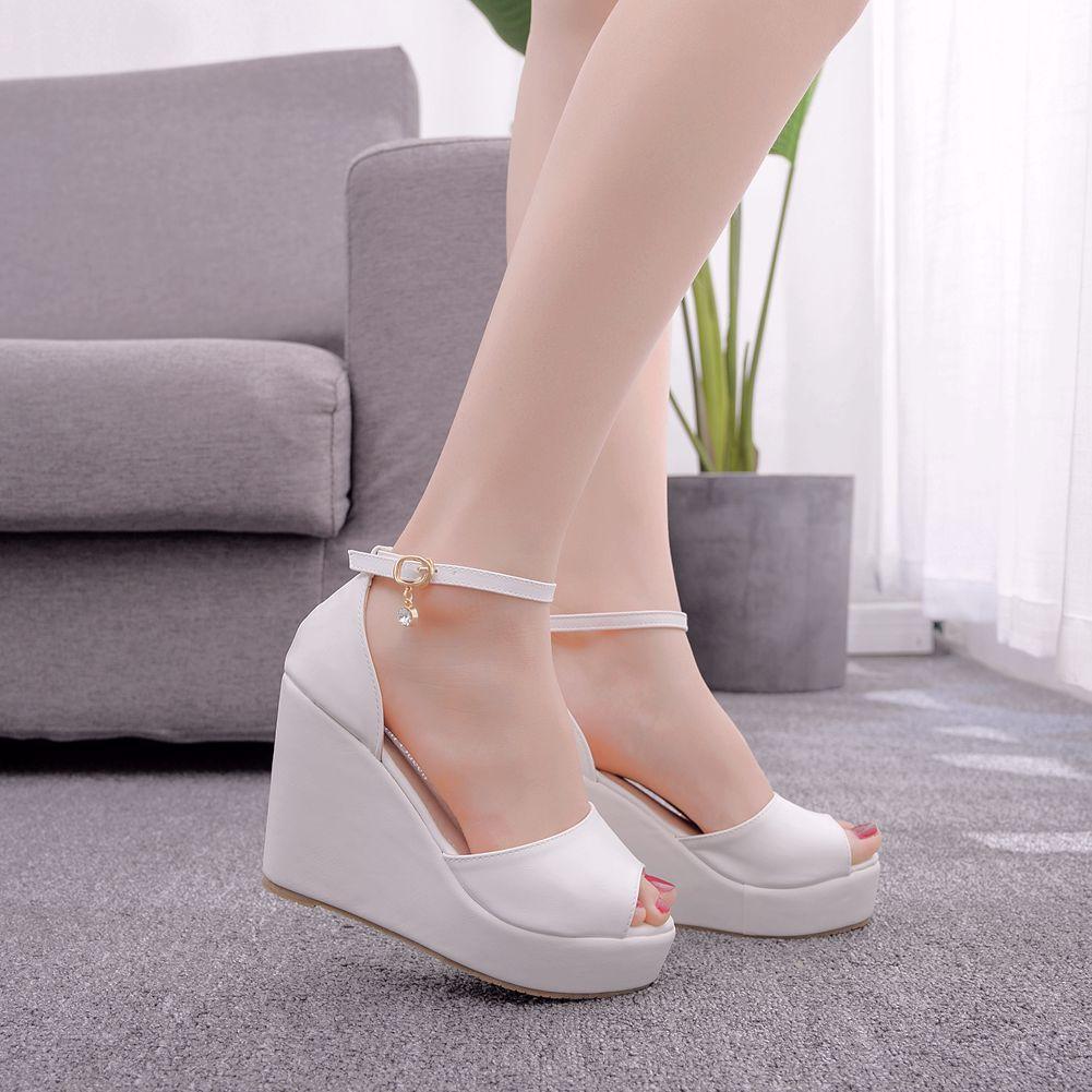 Fashion Plus Size 34-41 Shoes for Women Summer Fashion Women Platform Sandals Casual Party Evening Wedges Shoes Sandalias De Mujer