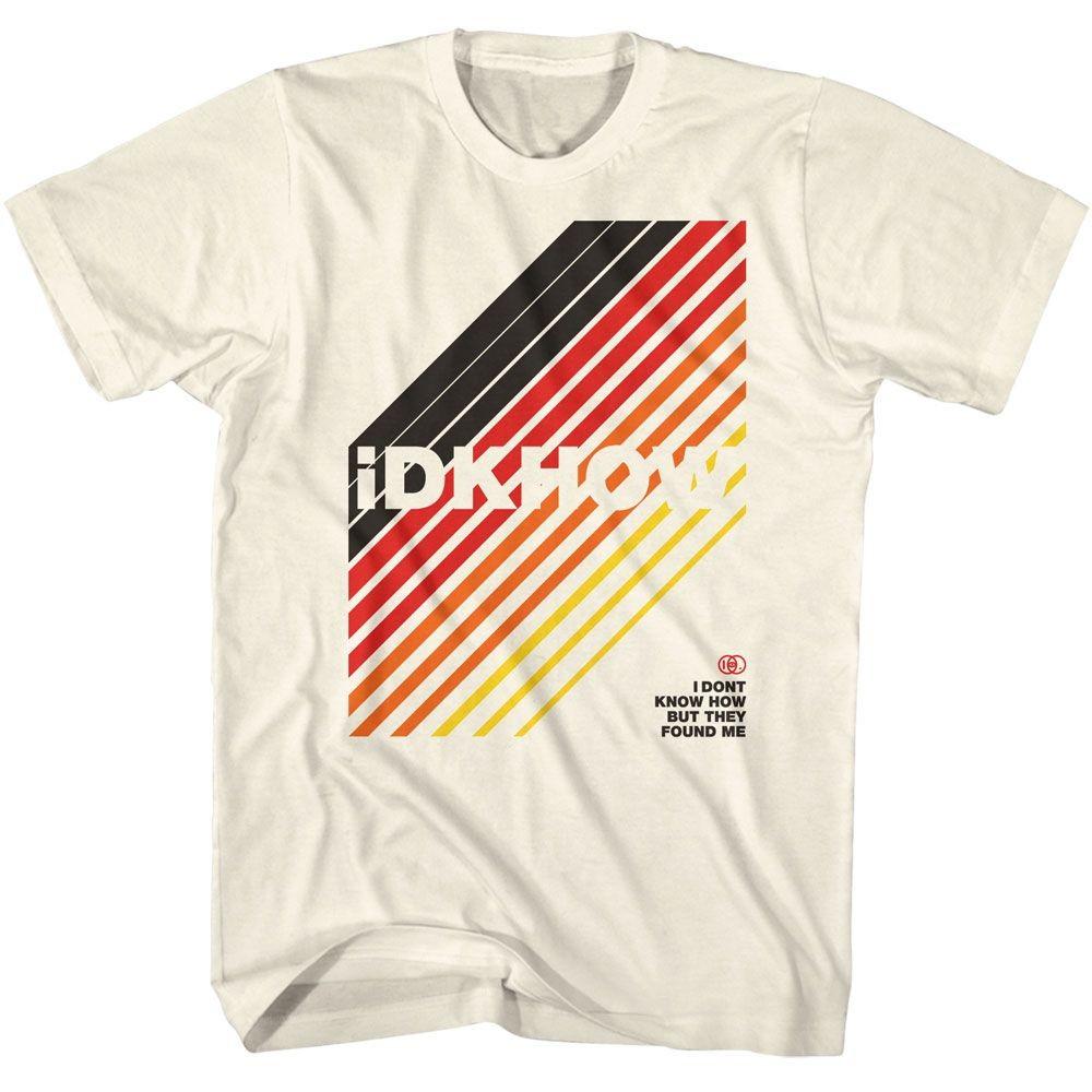 iDKHOW Diagonals Natural Music Shirt