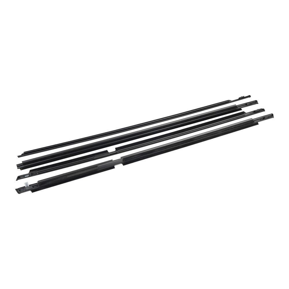 4-Piece Sealed Window Trim for Toyota 4Runner (2003-2009) Models, Part Numbers: 68161-35060, 68162.