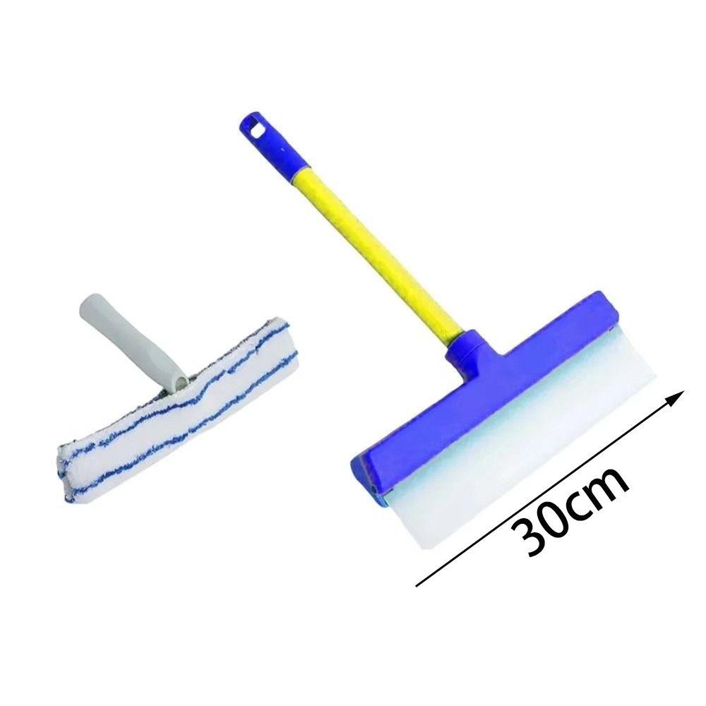 Multifunctional Microfiber Car Mop 30cm Glass Cleaning Cloth Set Gifts Window Squeegee