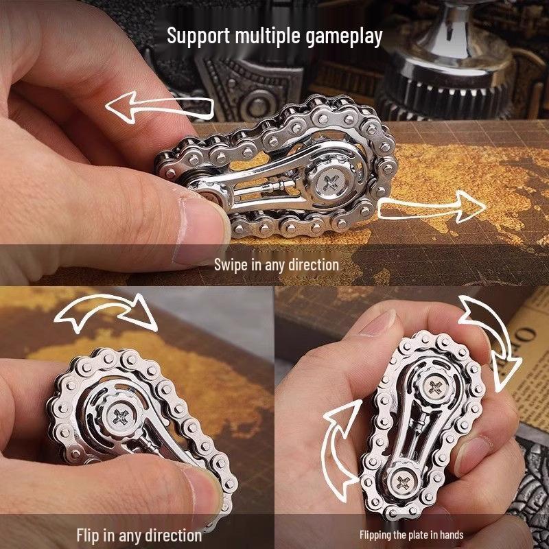 Fingertip Gear Gyro Stress-Relief Toy