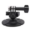 Ball Head Fit for DJI POCKET 3 Action Camera ABS PC Strong Adhesive Two Prong Action Camera Mount Base for Car Helmet