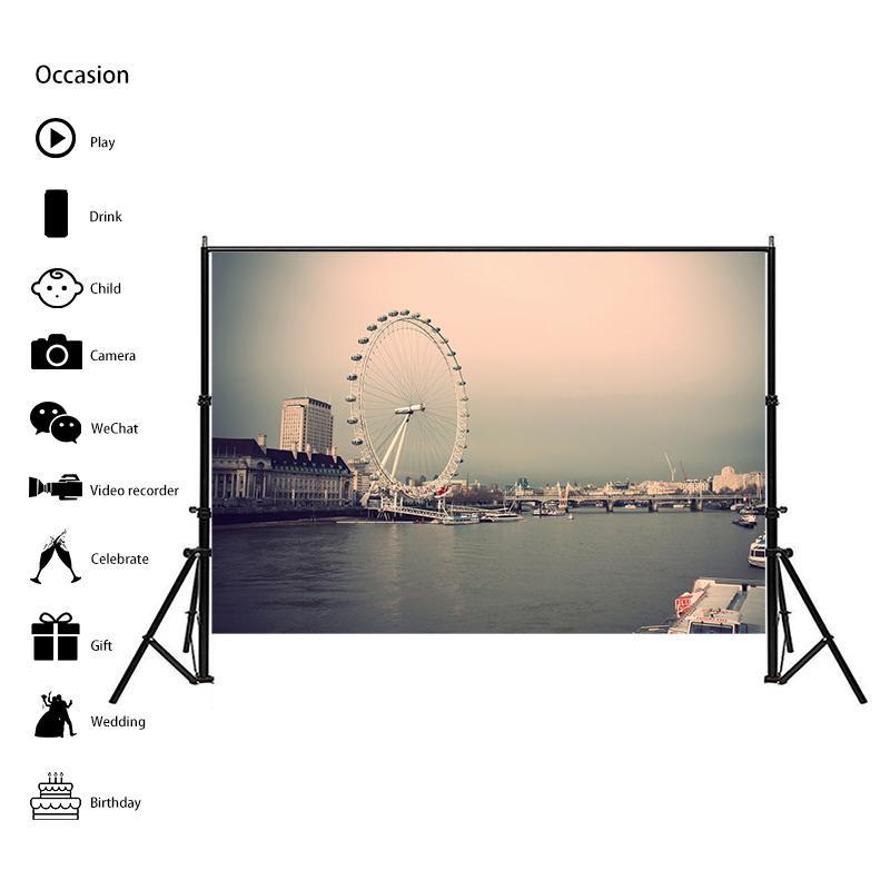 European Sscenic Spots Theme Background Cloth Photography Backdrop Photo Background Cloth Studio Props Decor