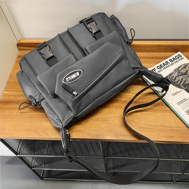 Bag Crossbody Bag for Women  Multi Pocket Men's Portable Men's Postman Bag Small Shoulder Bag