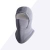 Outdoor warm pullover hat for men and women, cold protection in autumn and winter, integrated face protection and neck protection, piled and thickened