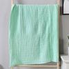 Cotton Blanket 6 Layers Gauze Solid Color Throw Blanket Summer Air Conditioning Towelling Coverlet Quilt Decorate Bed Blankets