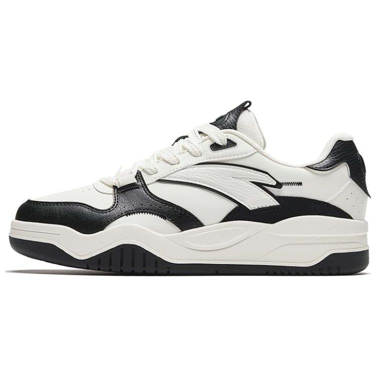 ANTA Men Casual Skate Shoes White Black 912348003-2 40.5
