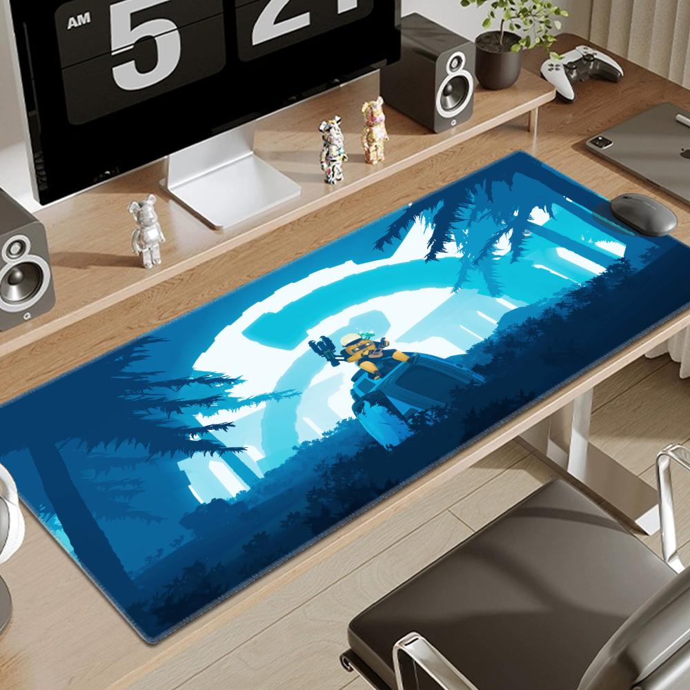 Game Risk Of Rain 2 Mouse Pad Tablet Laptop Xl Desktop Mouse Mat Cute Hd Printing Gaming Keyboard Pad Csgo Player 90x40